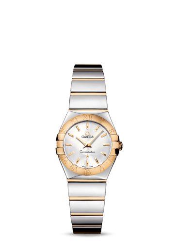 Omega Constellation Quartz 24 Polished Stainless Steel / Yellow Gold / Silver